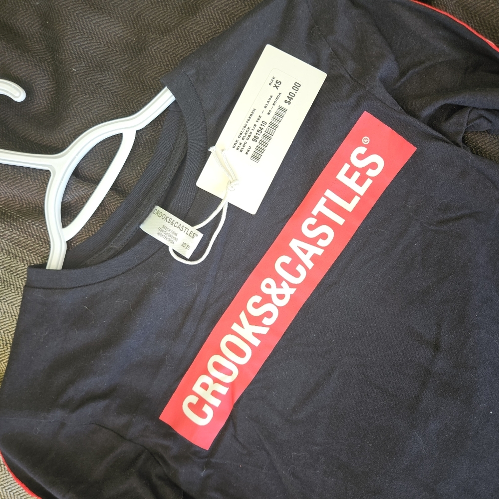 Lot Of 3 - Crooks & Castles Long Sleeve Shirts NWT